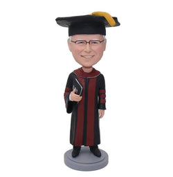 Custom Judge Bobbleheads, Gifts For Lawyer, Personalized Professor Bobblehead - Abobblehead.com