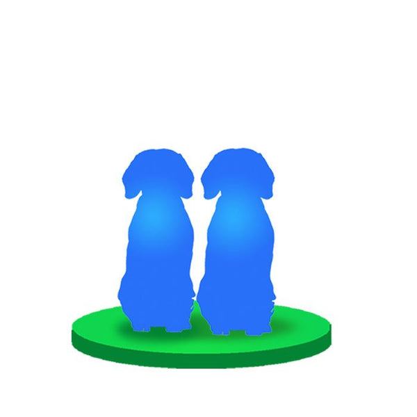 Head to Toe Custom 2 Pet Bobblehead Dogs, Cats, Pigs, Foxes And So On - Abobblehead.com