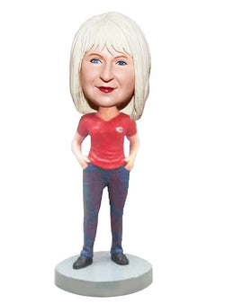 Customized Bobblehead Women, Make Your Own Bobble Head Cheap - Abobblehead.com