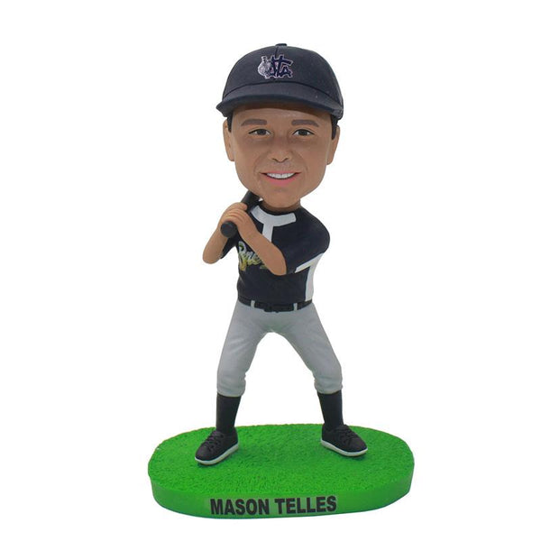 Custom Baseball Bobble Head Of Yourself, Custom Best Gift for Young Baseball Player - Abobblehead.com