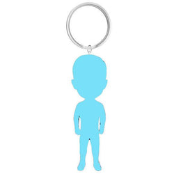 Custom Cool Keychains, Personalized Keychains Bobbleheads Head to Toe Custom Man Or Women - Abobblehead.com