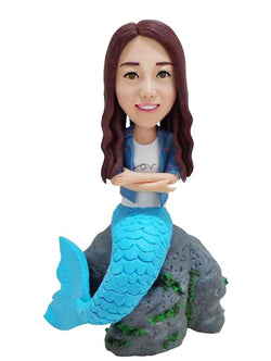 Custom Mermaid Bobbleheads That Look Like You - Abobblehead.com