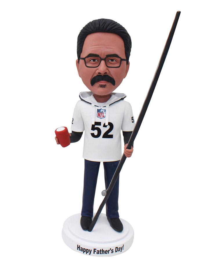 Customize NFL Bobblehead, NFL Collectible Bobblehead Dolls From Your Photos - Abobblehead.com