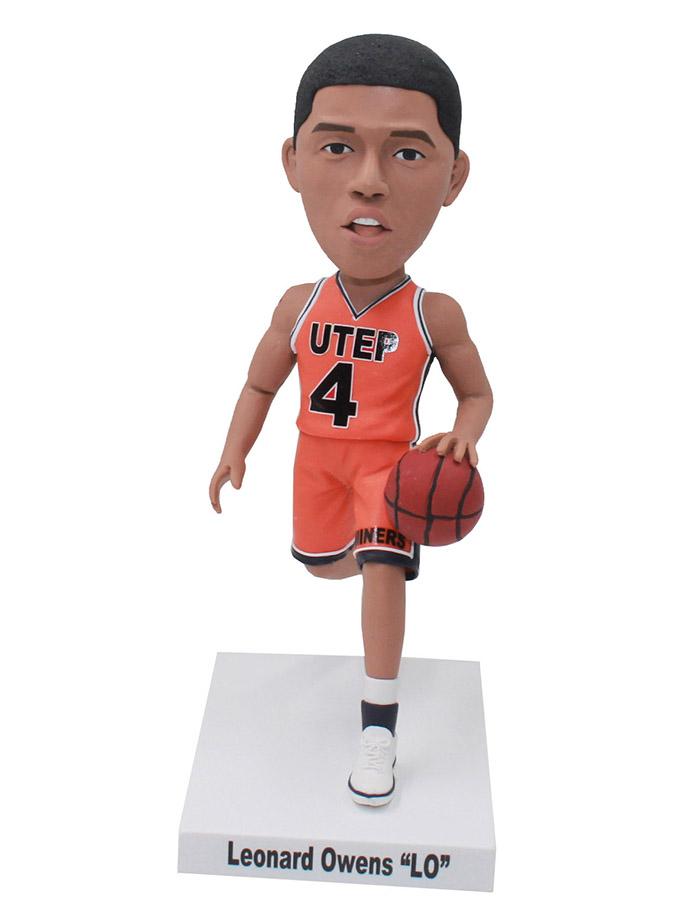 Custom Basketball Bobbleheads, Custom Bobblehead Basketball Player - Abobblehead.com