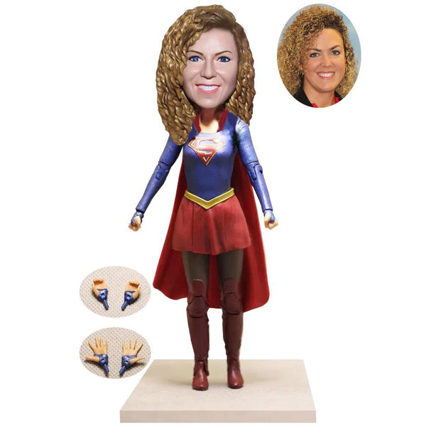 Make a Supermom Bobblehead Of Yourself, Custom Superhero Bobblehead - Abobblehead.com