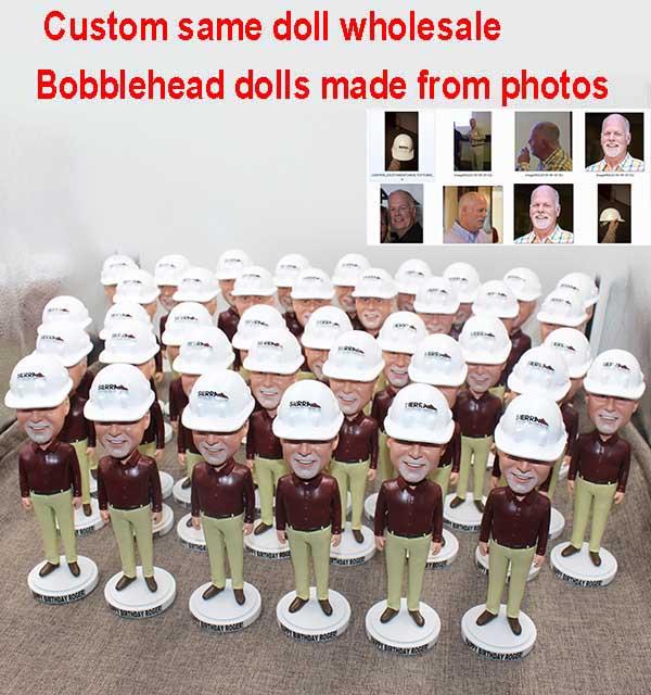 Bulk Custom Bobbleheads 1000+ All Of Them Are The Same Free Shipping - Abobblehead.com